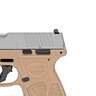 Taurus G3 9mm Luger 4in Tan/SS Pistol - 17+1 Rounds - Tan