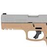 Taurus G3 9mm Luger 4in Tan/SS Pistol - 17+1 Rounds - Tan