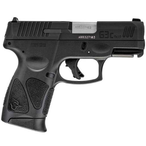 Taurus G3C 9mm Luger 3.25in Black Pistol - 10+1 Rounds - Black Compact image