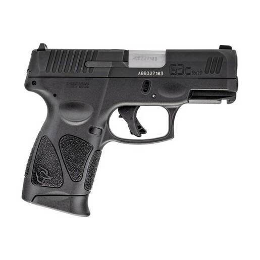 Taurus G3C 9mm Luger 3.2in Black Pistol - 12+1 Rounds - Black image