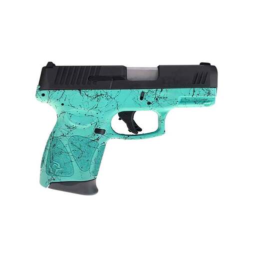 Taurus G3C 9mm Luger 3.2in Matte Black Tenifer Pistol - 12+1 Rounds - Blue image
