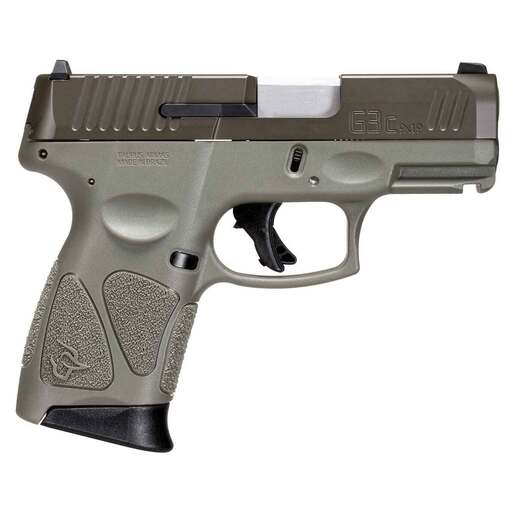 Taurus G3C 9mm Luger 3.2in OD Green Cerakote Pistol - 12+1 Rounds - Green image