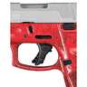 Taurus G3C 9mm Luger 3.2in Stainless Steel Pistol - 12+1 Rounds - Red