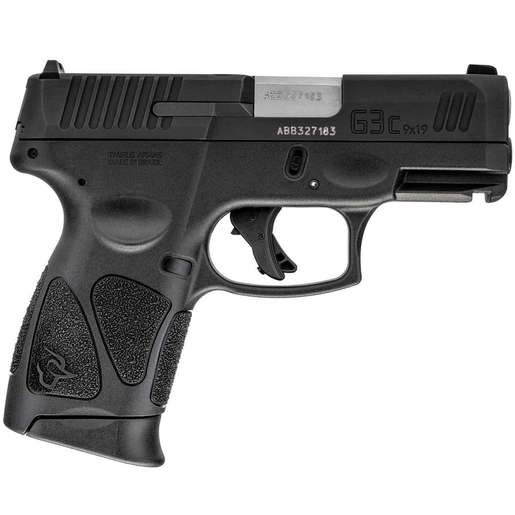 Taurus G3C 9mm Luger 3.2in Tennifer Matte Black Pistol - 12+1 Rounds - Black Compact image