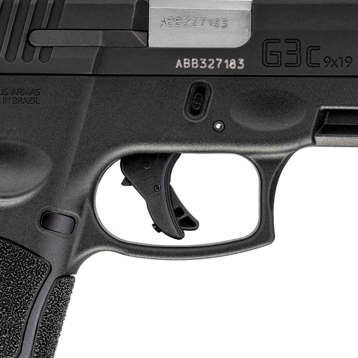 Taurus G3C 9mm Luger 3.2in Tennifer Matte Black Pistol - 12+1 Rounds - Black Taurus G3C 9mm Luger 3.2in Tennifer Matte Black Pistol - 12+1 Rounds - Black