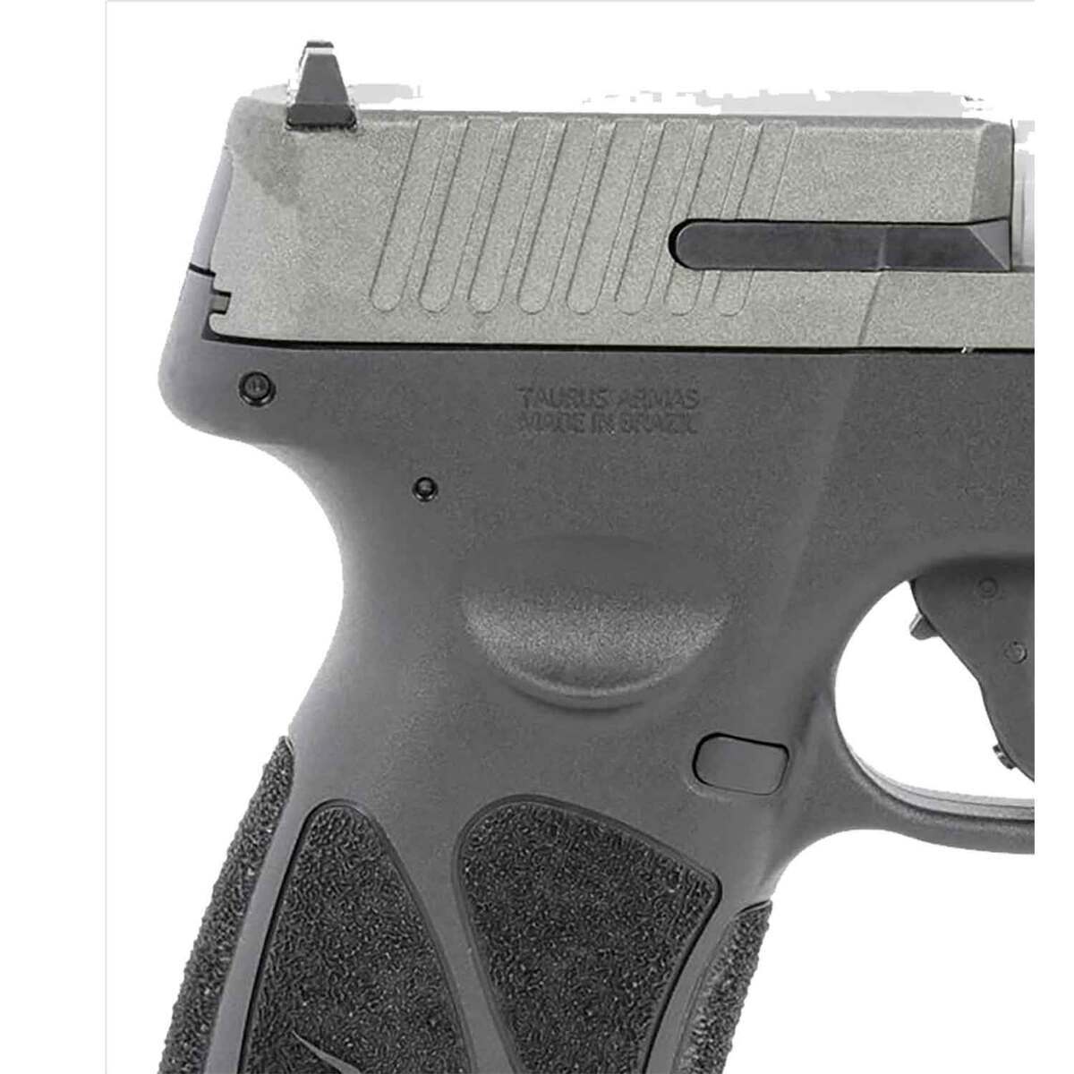 Taurus G3C 9mm Luger 3.2in Tungsten Cerakote Pistol - 12+1 Rounds - Gray Taurus G3C 9mm Luger 3.2in Tungsten Cerakote Pistol - 12+1 Rounds - Gray