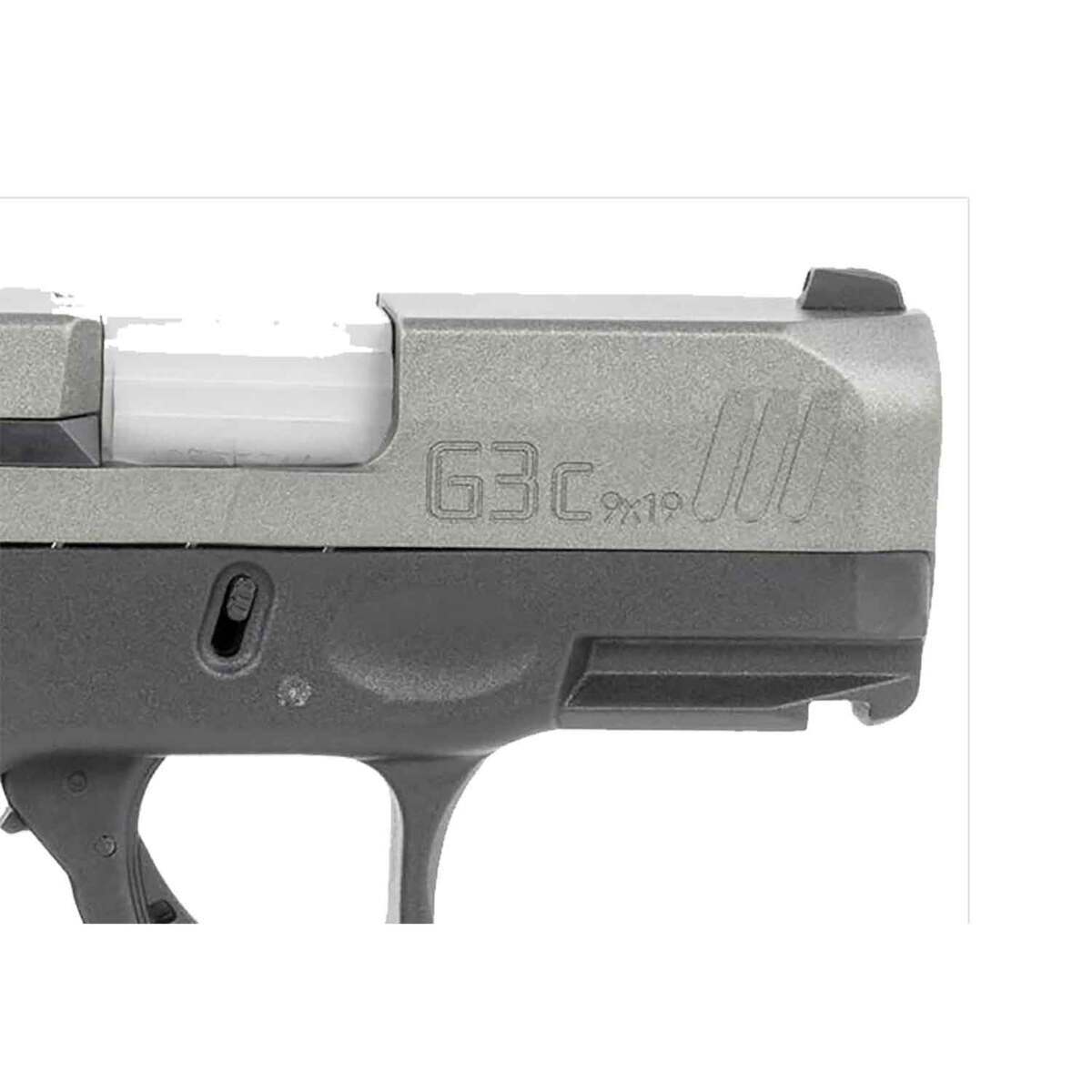 Taurus G3C 9mm Luger 3.2in Tungsten Cerakote Pistol - 12+1 Rounds - Gray Taurus G3C 9mm Luger 3.2in Tungsten Cerakote Pistol - 12+1 Rounds - Gray