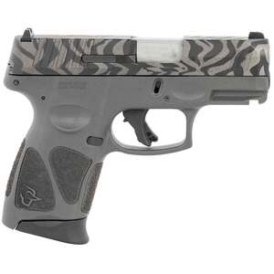 Taurus G3C 9mm Luger 3.2in Zebra Stripe Pistol - 12+1 Rounds