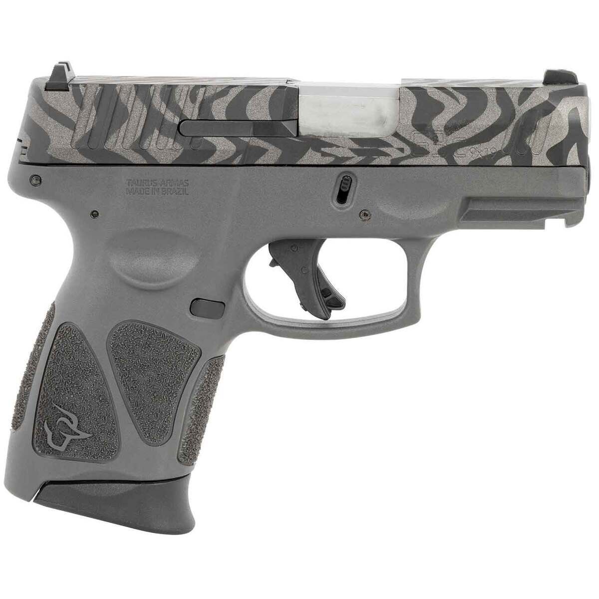 Taurus G3C 9mm Luger 3.2in Zebra Stripe Pistol - 12+1 Rounds ...