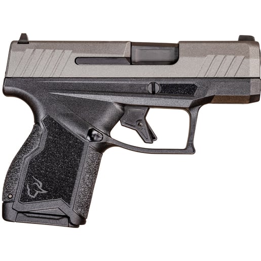 Taurus GX4 9mm Luger 3in Black/Tungsten Pistol 11+1 Rounds - Gray Subcompact image