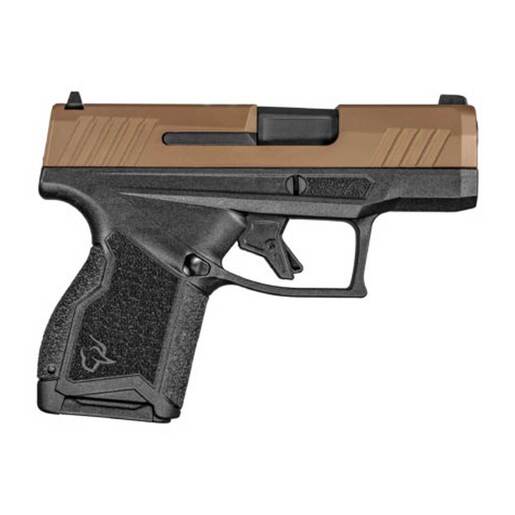 Taurus GX4 9mm Luger 3in Black Pistol - 11+1 Rounds - Brown Compact image