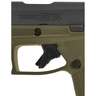 Taurus GX4 9mm Luger 3in Black/ODG Pistol - 11+1 Rounds - Green