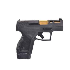 Taurus GX4 with Gold PVD Barrel 9mm Luger 3in Black Pistol - 13+1 Rounds