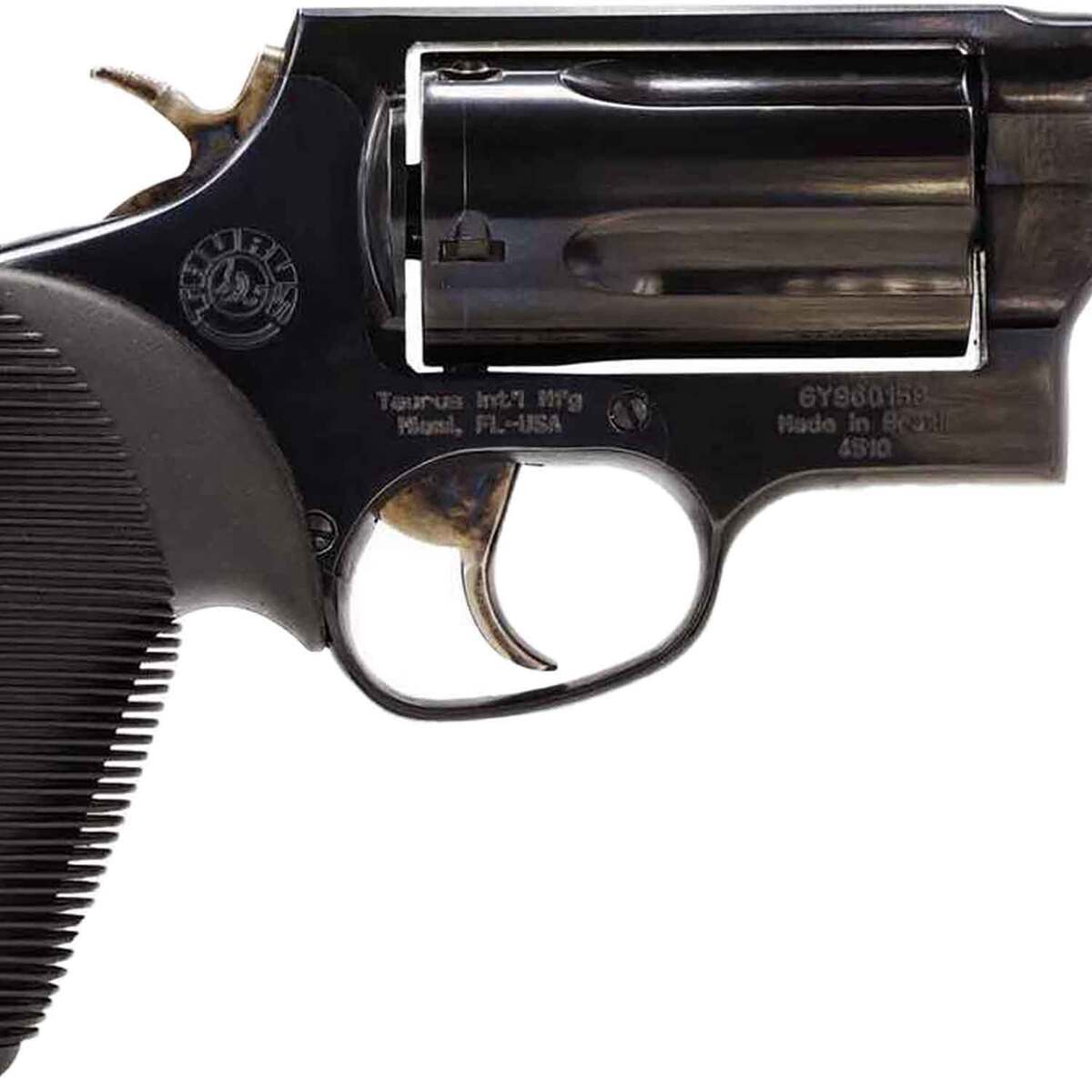 Taurus Judge 410 Gauge/ 45 (Long) Colt 3in Matte Black Revolver - 5 Rounds Taurus Judge 410 Gauge/ 45 (Long) Colt 3in Matte Black Revolver - 5 Rounds