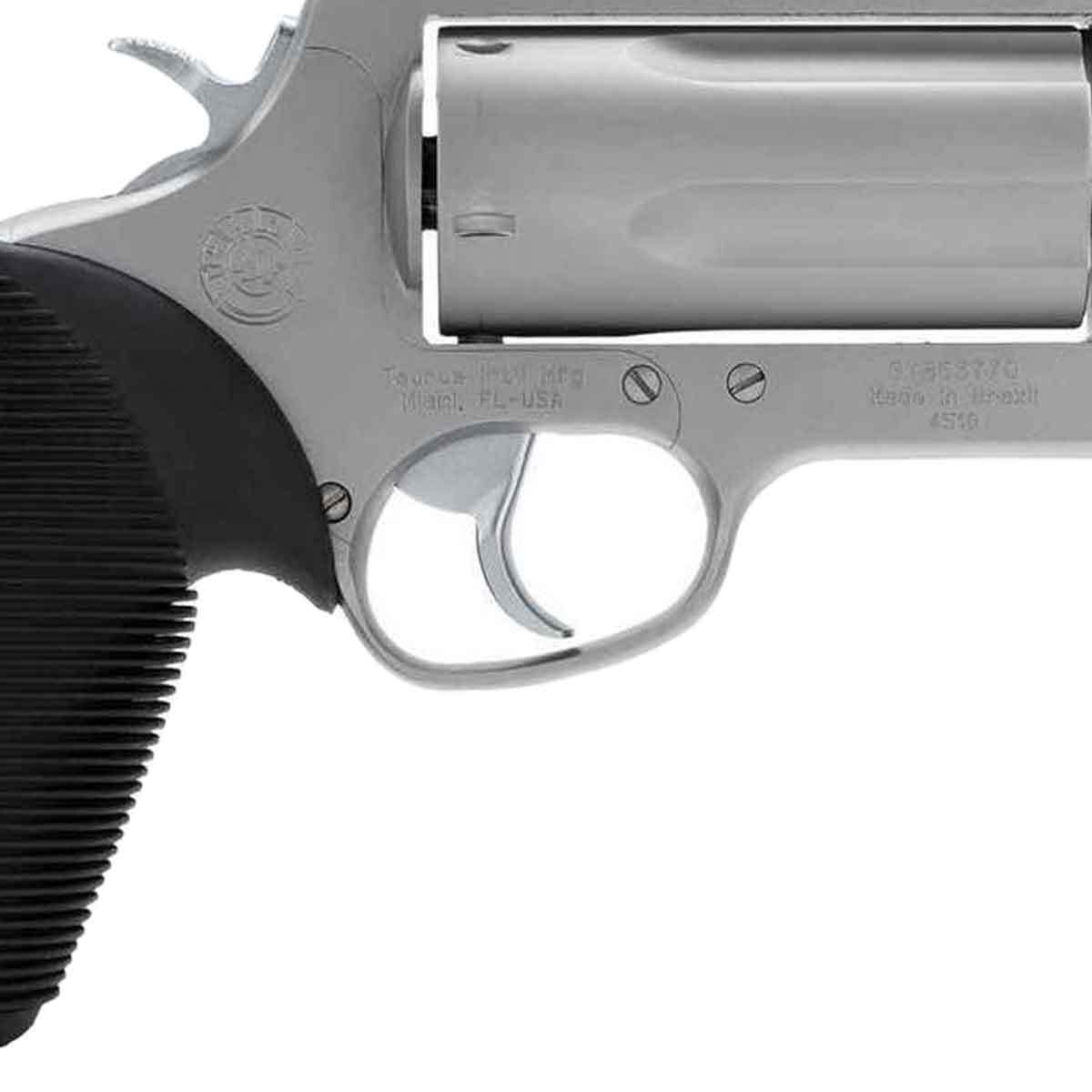 Taurus Judge Magnum 45 (Long) Colt 3in Stainless Steel Revolver - 5 Rounds Taurus Judge Magnum 45 (Long) Colt 3in Stainless Steel Revolver - 5 Rounds