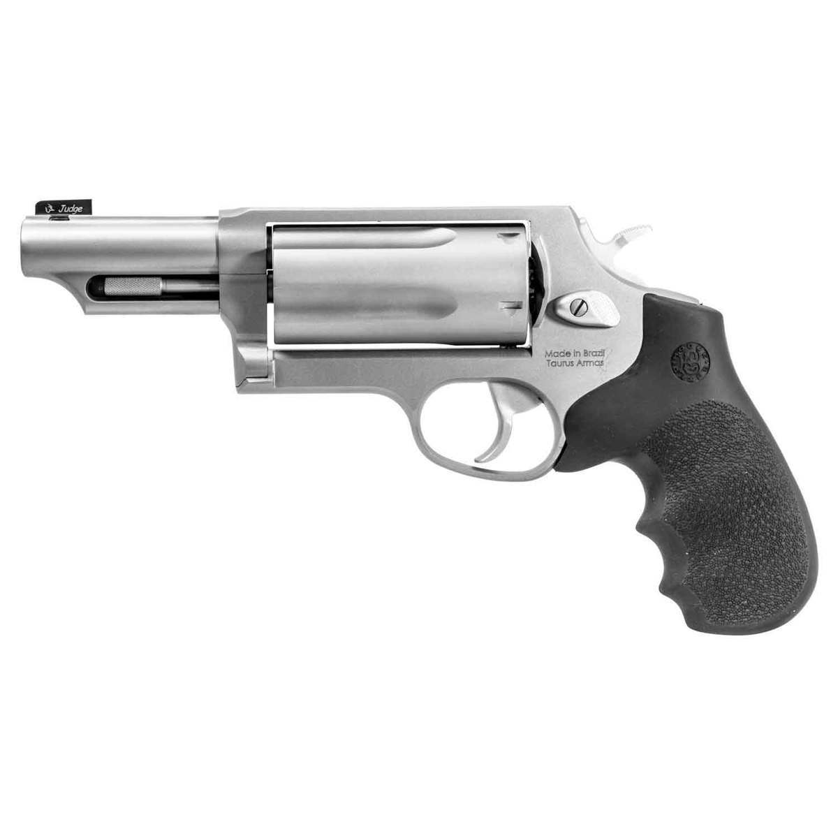 Taurus Judge Magnum 45 (Long) Colt/410 3in Stainless Revolver - 5 Rounds Taurus Judge Magnum 45 (Long) Colt/410 3in Stainless Revolver - 5 Rounds