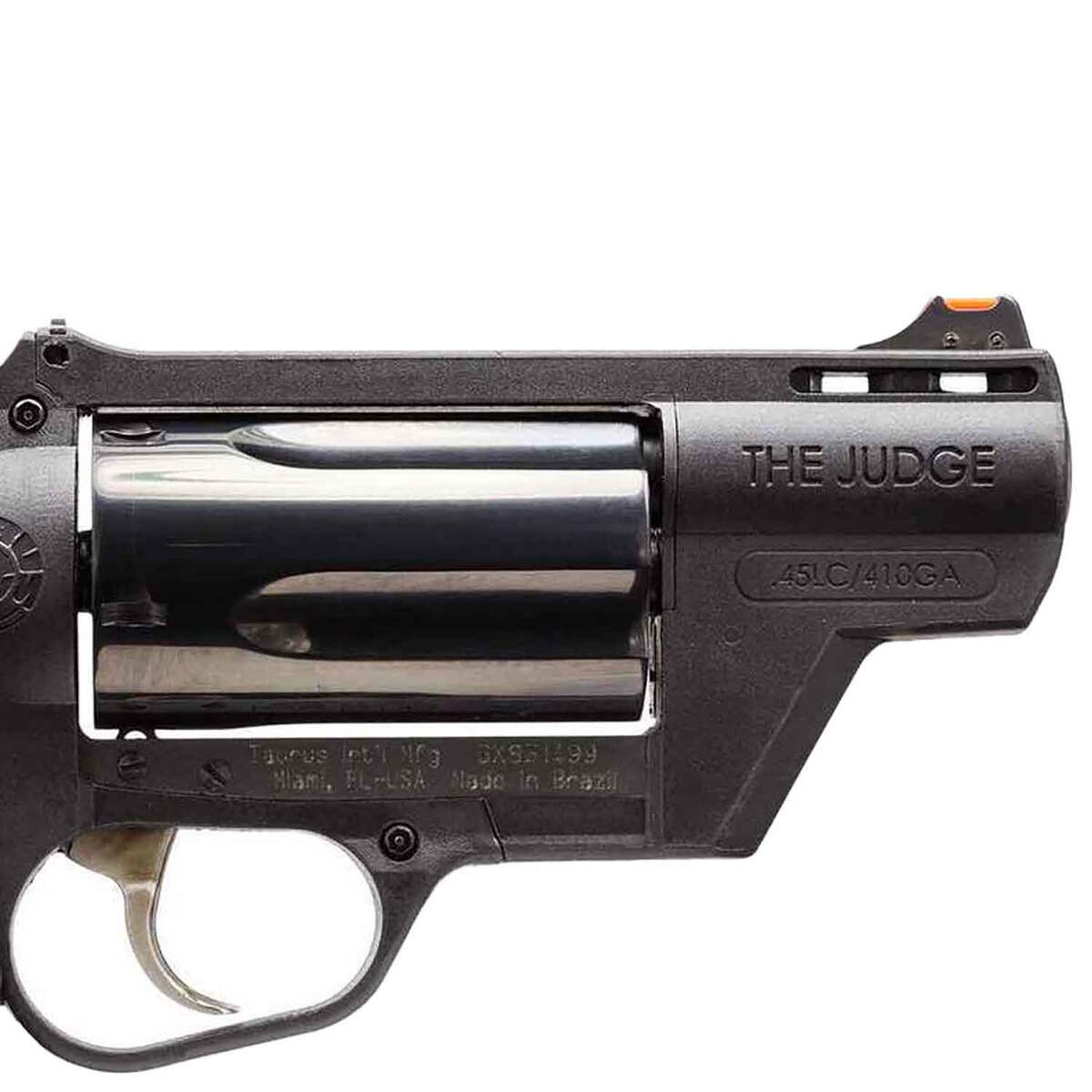 Taurus Judge Public Defender 45 (Long) Colt 2in Matte Black Oxide Revolver - 5 Rounds Taurus Judge Public Defender 45 (Long) Colt 2in Matte Black Oxide Revolver - 5 Rounds