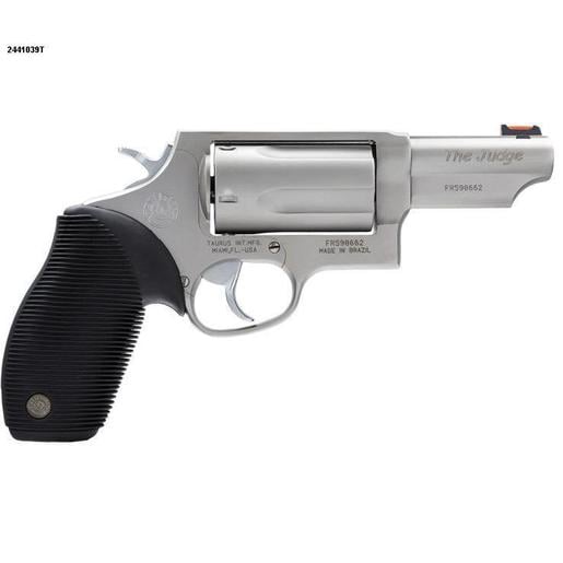 Taurus Judge 410 Gauge/ 45 (Long) Colt 3in Matte Stainless Revolver - 5 Rounds - Compact image