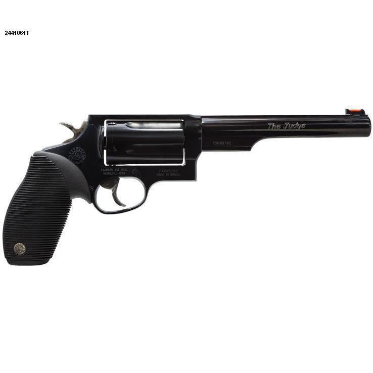 Taurus Judge 410 Gauge/ 45 (Long) Colt 6.5in Matte Black Revolver - 5 Rounds Taurus Judge 410 Gauge/ 45 (Long) Colt 6.5in Matte Black Revolver - 5 Rounds