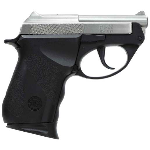 Taurus PT22 22 Long Rifle 2.75in Stainless Steel Pistol - 8+1 Rounds - Gray image