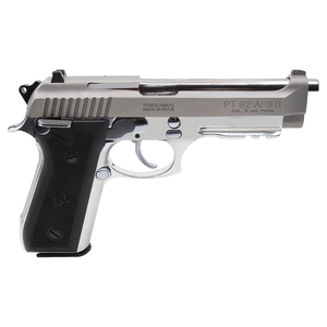 Taurus PT92 9mm Luger 5in Stainless Steel Pistol - 17+1 Rounds