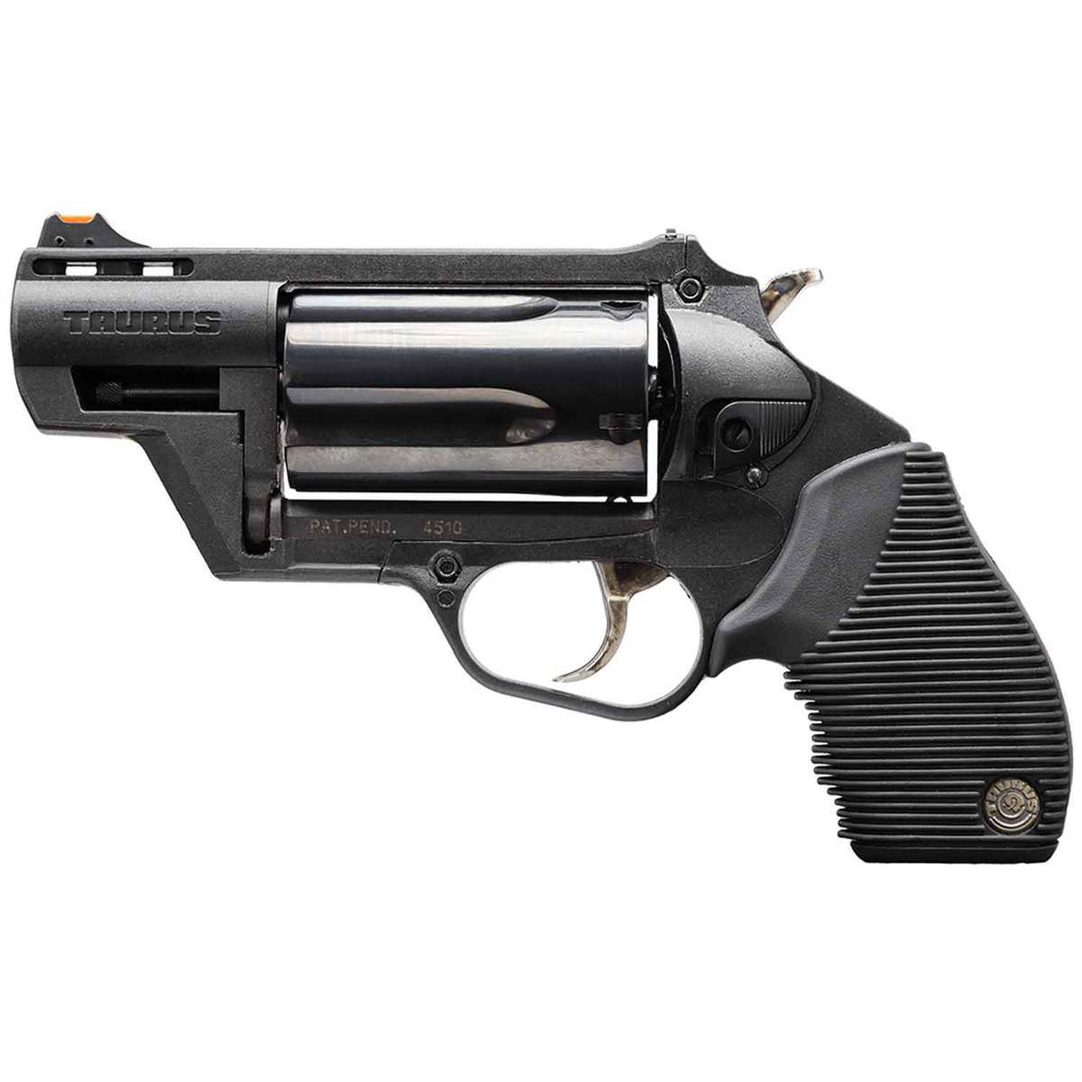 Taurus Judge Public Defender 45 (Long) Colt 2in Matte Black Oxide Revolver - 5 Rounds Taurus Judge Public Defender 45 (Long) Colt 2in Matte Black Oxide Revolver - 5 Rounds