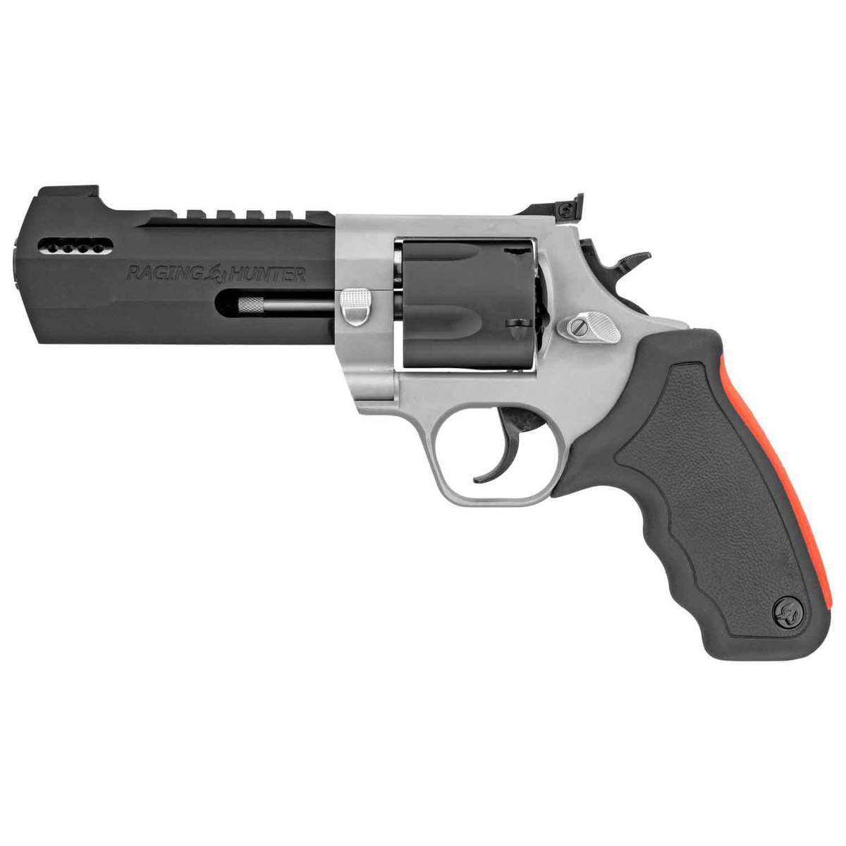 Taurus Raging Hunter 454 Casull 5.13in Black/Stainless Aluminum Revolver - 5 Rounds Taurus Raging Hunter 454 Casull 5.13in Black/Stainless Aluminum Revolver - 5 Rounds
