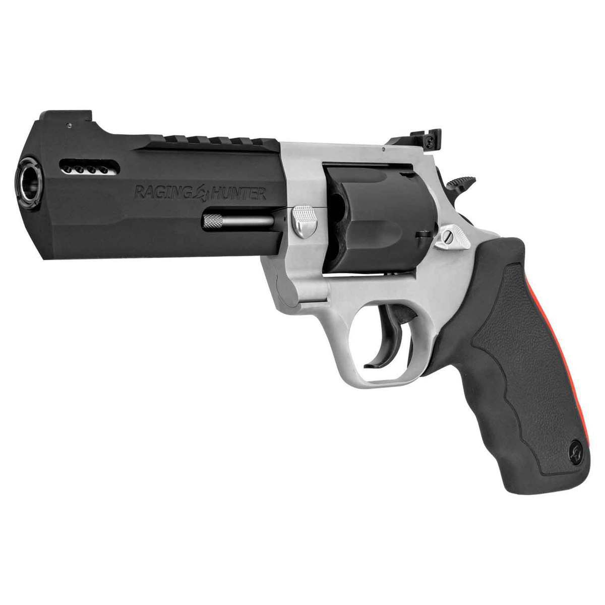 Taurus Raging Hunter 454 Casull 5.13in Black/Stainless Aluminum Revolver - 5 Rounds Taurus Raging Hunter 454 Casull 5.13in Black/Stainless Aluminum Revolver - 5 Rounds