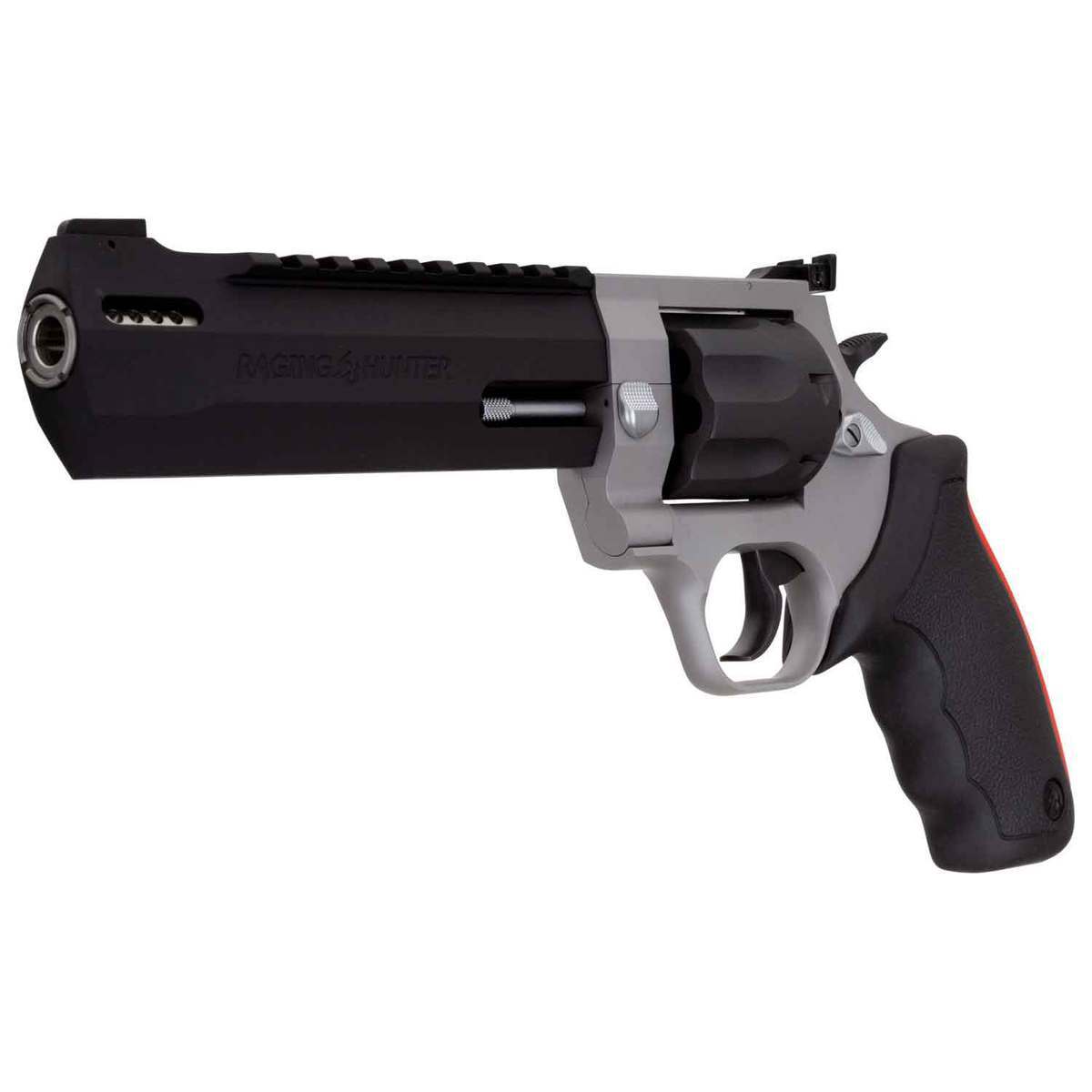 Taurus Raging Hunter 454 Casull 6.75in Black/Stainless Aluminum Revolver - 5 Rounds Taurus Raging Hunter 454 Casull 6.75in Black/Stainless Aluminum Revolver - 5 Rounds