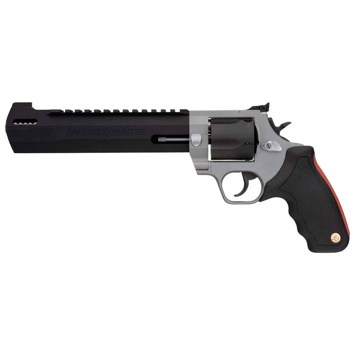 Taurus Raging Hunter 454 Casull 8.38in Black/Stainless Aluminum Revolver - 5 Rounds Taurus Raging Hunter 454 Casull 8.38in Black/Stainless Aluminum Revolver - 5 Rounds