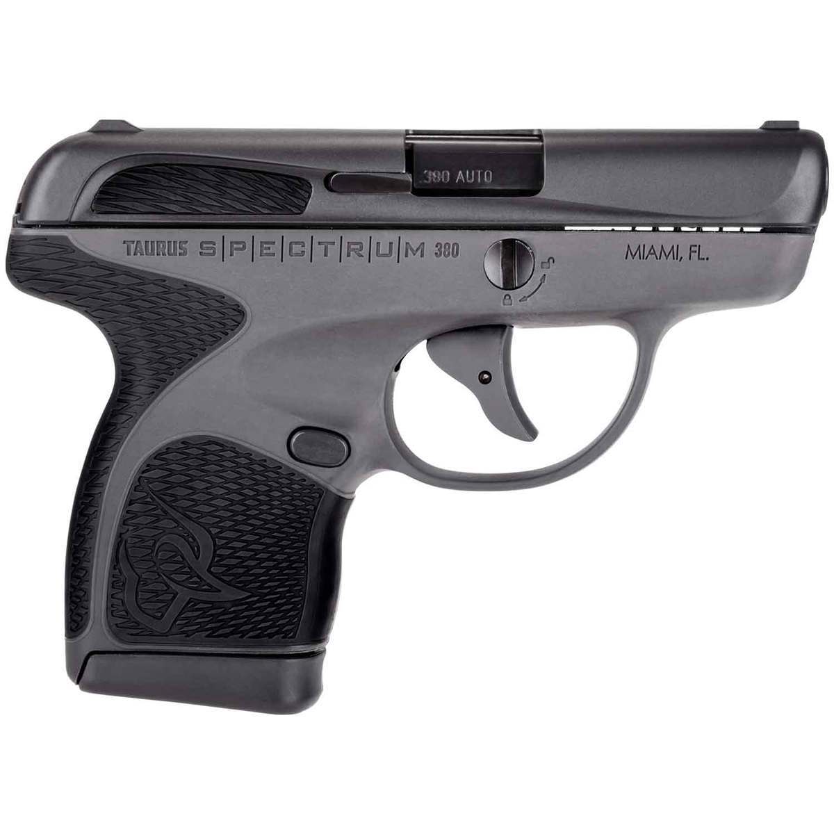 Taurus SPECTRUM 380 Auto (ACP) 2.8in Black/Gray Pistol 7+1 Rounds