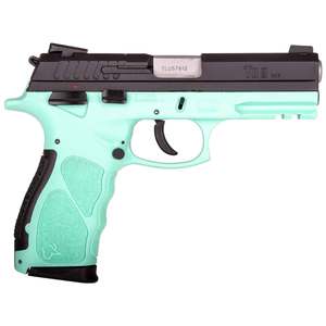 Taurus TH9 9mm Luger 4.27in Cyan/Black Pistol - 17+1 Rounds