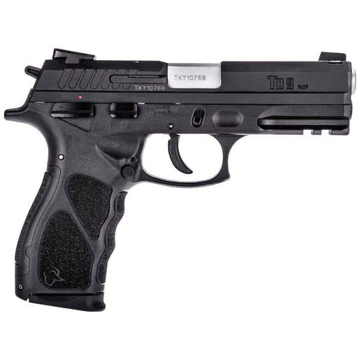 Taurus TH9 9mm Luger 4.25in Matte Black Pistol - 17+1 Rounds - Black image