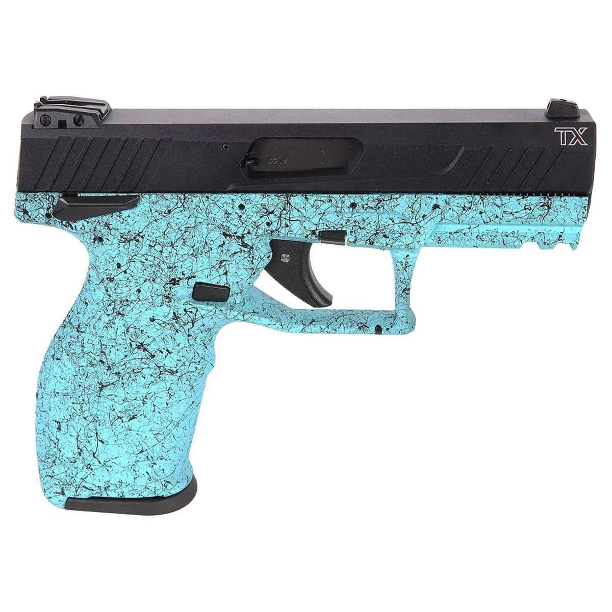 Taurus TX 22 Long Rifle 4in Anodized Cyan Pistol - 10+1 Rounds - Blue Taurus TX 22 Long Rifle 4in Anodized Cyan Pistol - 10+1 Rounds - Blue