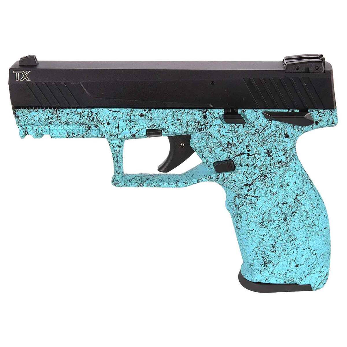 Taurus TX 22 Long Rifle 4in Anodized Cyan Pistol - 10+1 Rounds - Blue Taurus TX 22 Long Rifle 4in Anodized Cyan Pistol - 10+1 Rounds - Blue