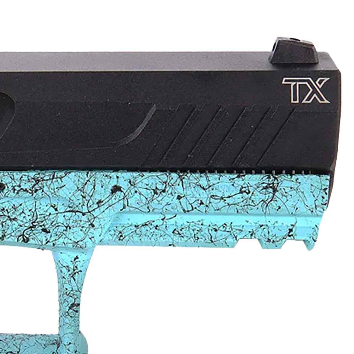 Taurus TX 22 Long Rifle 4in Anodized Cyan Pistol - 10+1 Rounds - Blue Taurus TX 22 Long Rifle 4in Anodized Cyan Pistol - 10+1 Rounds - Blue