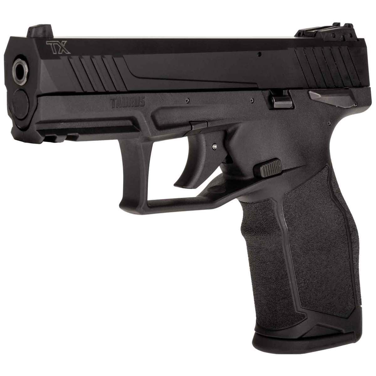 Taurus TX22 22 Long Rifle 4.1in Black Pistol - 10 Rounds - Black Taurus TX22 22 Long Rifle 4.1in Black Pistol - 10 Rounds - Black