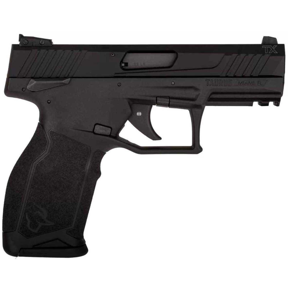 Taurus TX22 22 Long Rifle 4.1in Black Pistol - 10+1 Rounds - Black Taurus TX22 22 Long Rifle 4.1in Black Pistol - 10+1 Rounds - Black