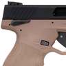Taurus TX22 22 Long Rifle 4.1in FDE/Black Pistol - 10+1 Rounds - Tan