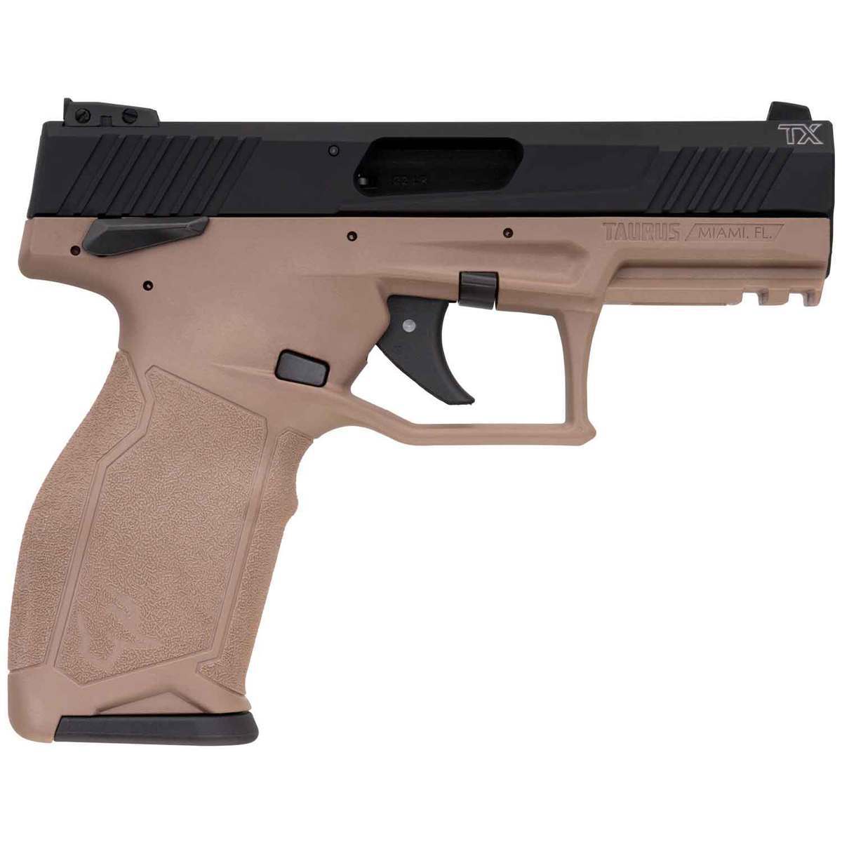 Taurus TX22 22 Long Rifle 4.1in FDE/Black Pistol - 16+1 Rounds - Flat Dark Earth/Black Taurus TX22 22 Long Rifle 4.1in FDE/Black Pistol - 16+1 Rounds - Flat Dark Earth/Black