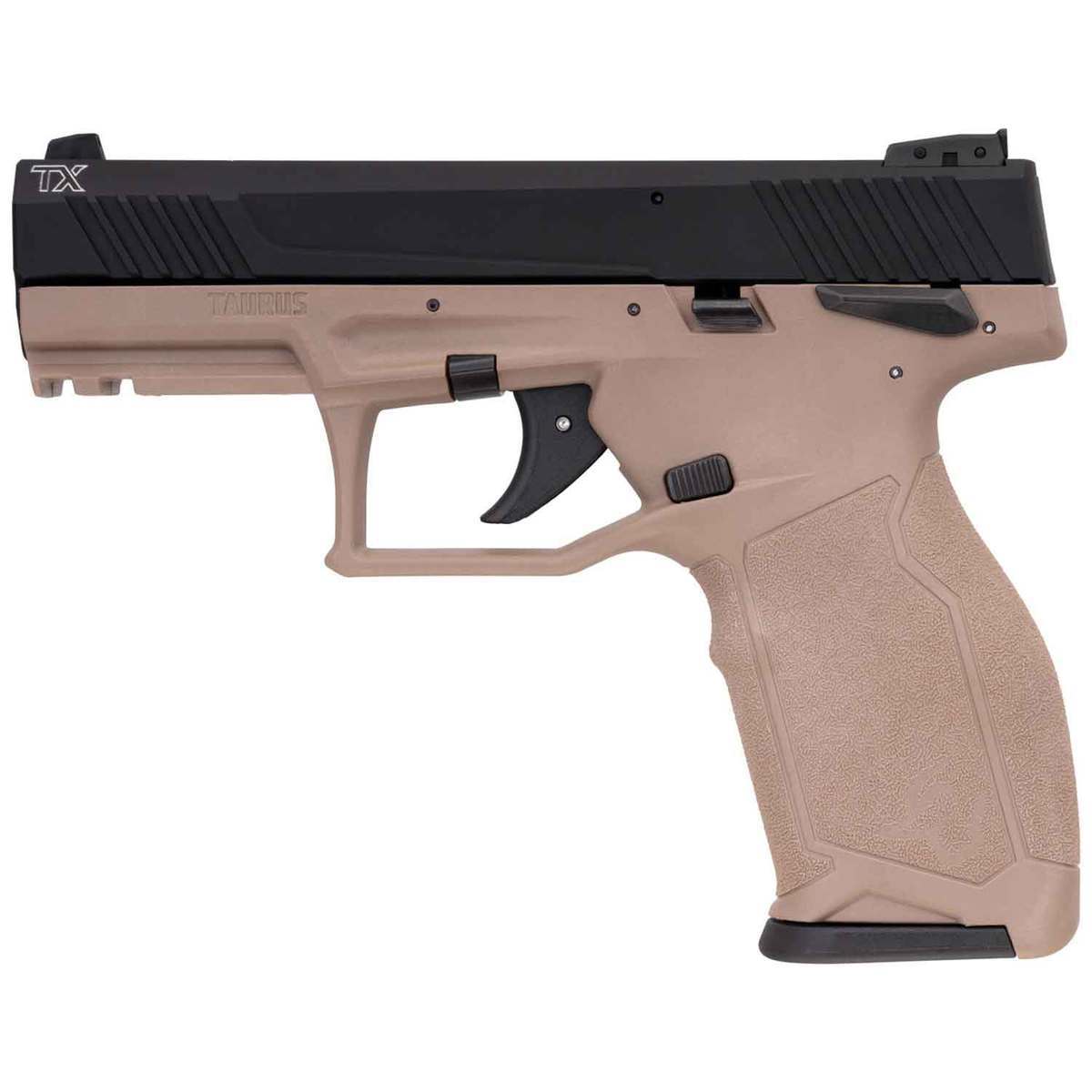 Taurus TX22 22 Long Rifle 4.1in FDE/Black Pistol - 16+1 Rounds - Flat Dark Earth/Black Taurus TX22 22 Long Rifle 4.1in FDE/Black Pistol - 16+1 Rounds - Flat Dark Earth/Black