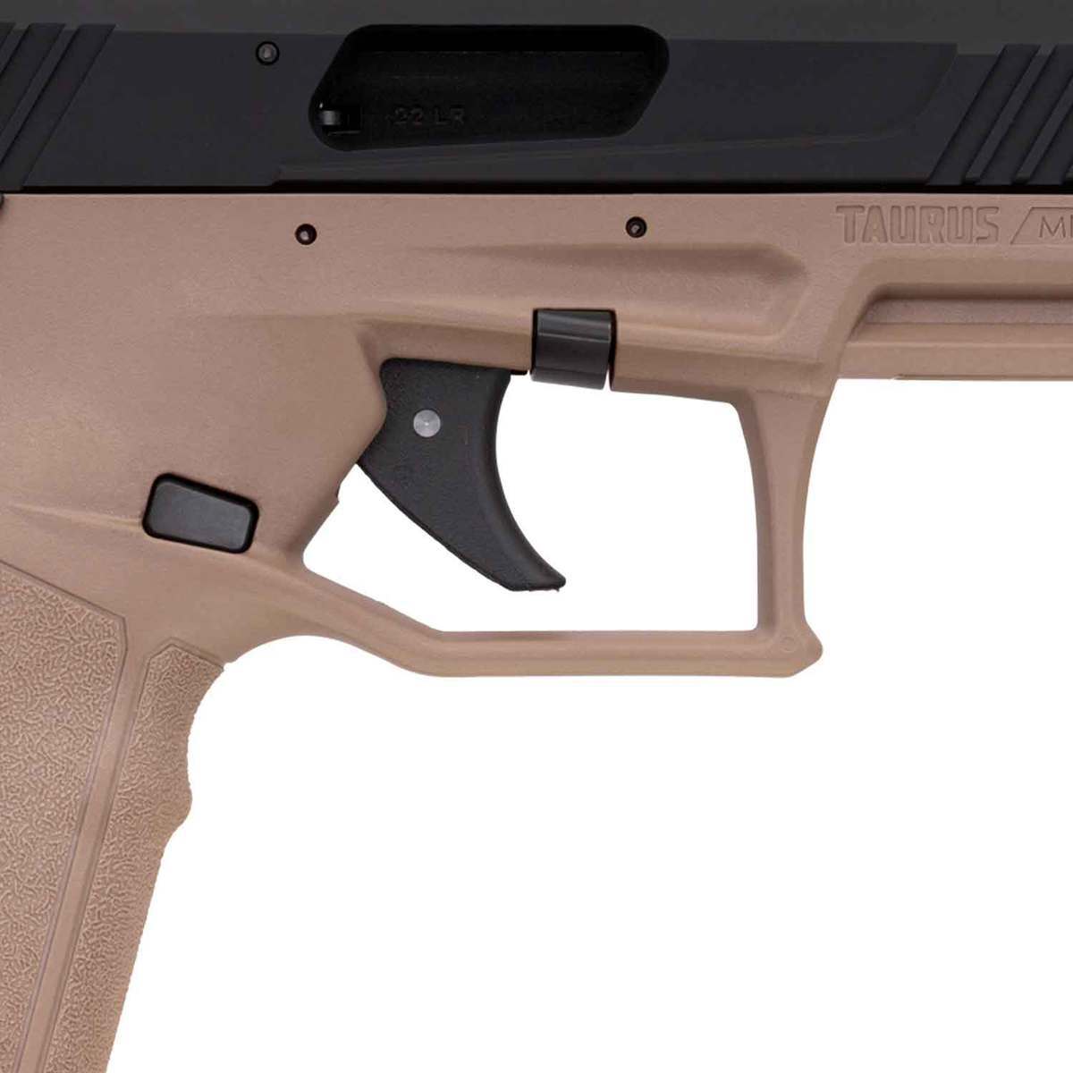 Taurus TX22 22 Long Rifle 4.1in FDE/Black Pistol - 16+1 Rounds - Flat Dark Earth/Black Taurus TX22 22 Long Rifle 4.1in FDE/Black Pistol - 16+1 Rounds - Flat Dark Earth/Black