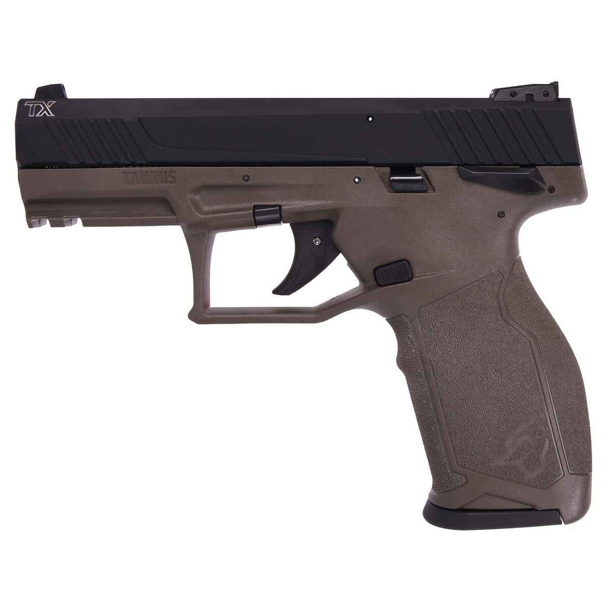 Taurus TX22 22 Long Rifle 4in Black Pistol - 16+1 Rounds - Black Taurus TX22 22 Long Rifle 4in Black Pistol - 16+1 Rounds - Black