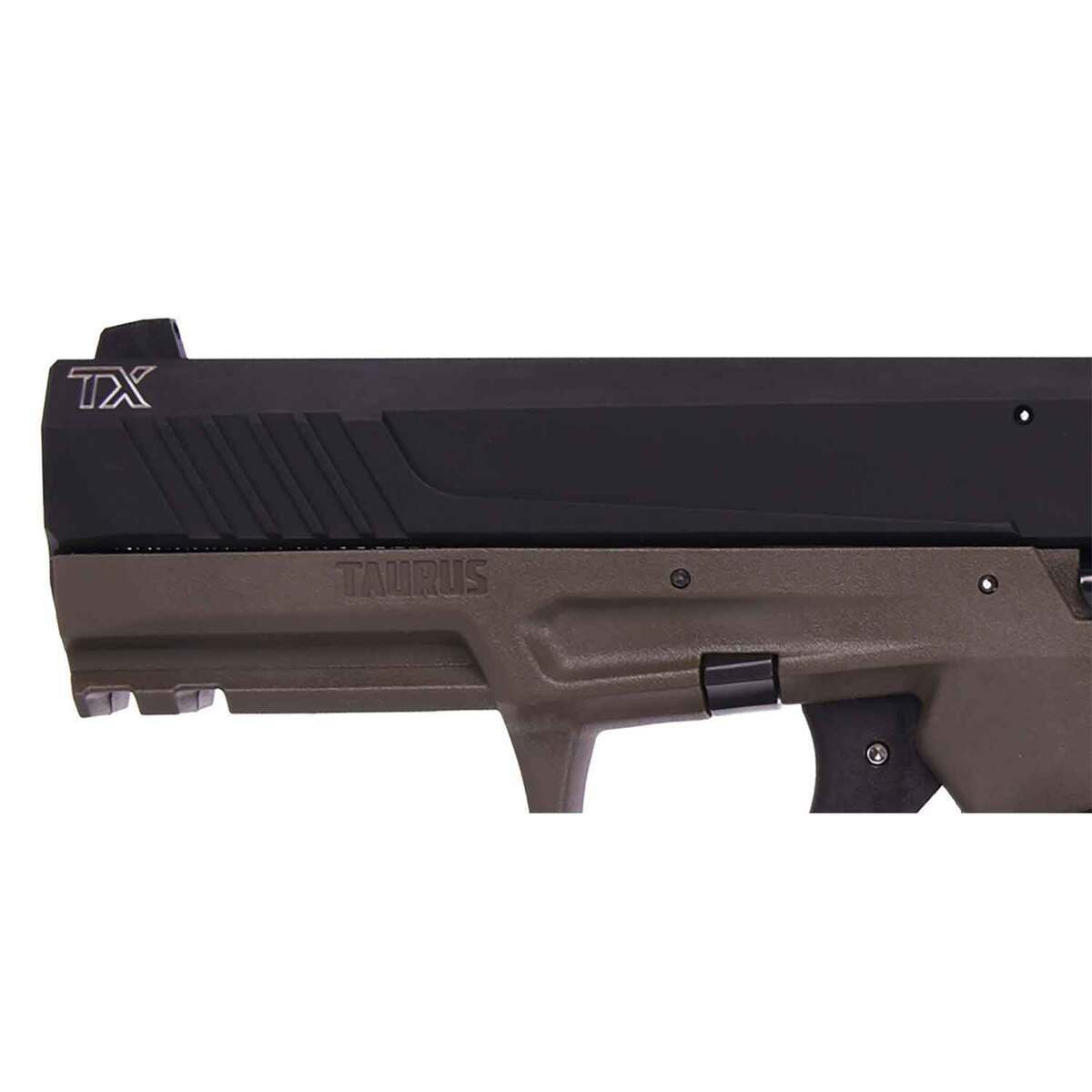 Taurus TX22 22 Long Rifle 4in Black Pistol - 16+1 Rounds - Black Taurus TX22 22 Long Rifle 4in Black Pistol - 16+1 Rounds - Black