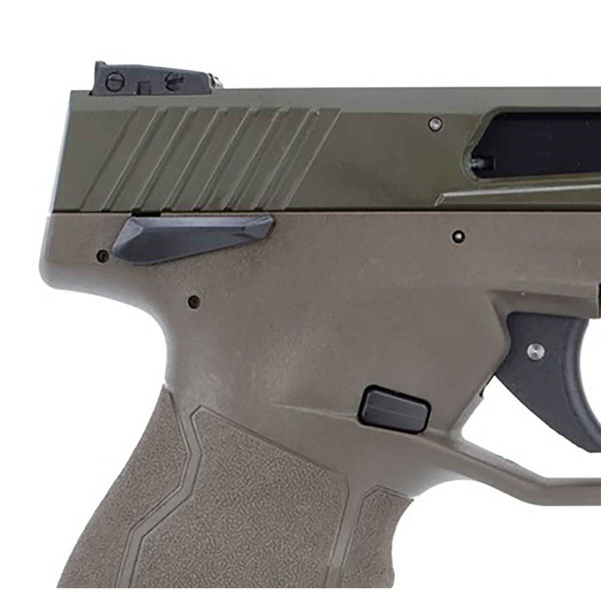 Taurus TX22 22 Long Rifle 4in OD Green Cerakote Pistol - 16+1 Rounds - Green Taurus TX22 22 Long Rifle 4in OD Green Cerakote Pistol - 16+1 Rounds - Green