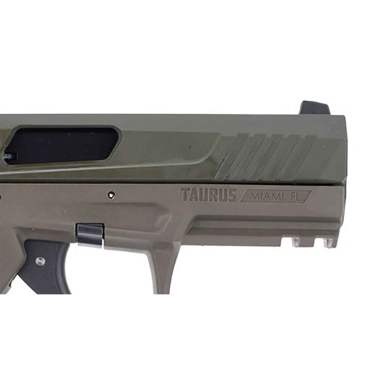 Taurus TX22 22 Long Rifle 4in OD Green Cerakote Pistol - 16+1 Rounds - Green Taurus TX22 22 Long Rifle 4in OD Green Cerakote Pistol - 16+1 Rounds - Green