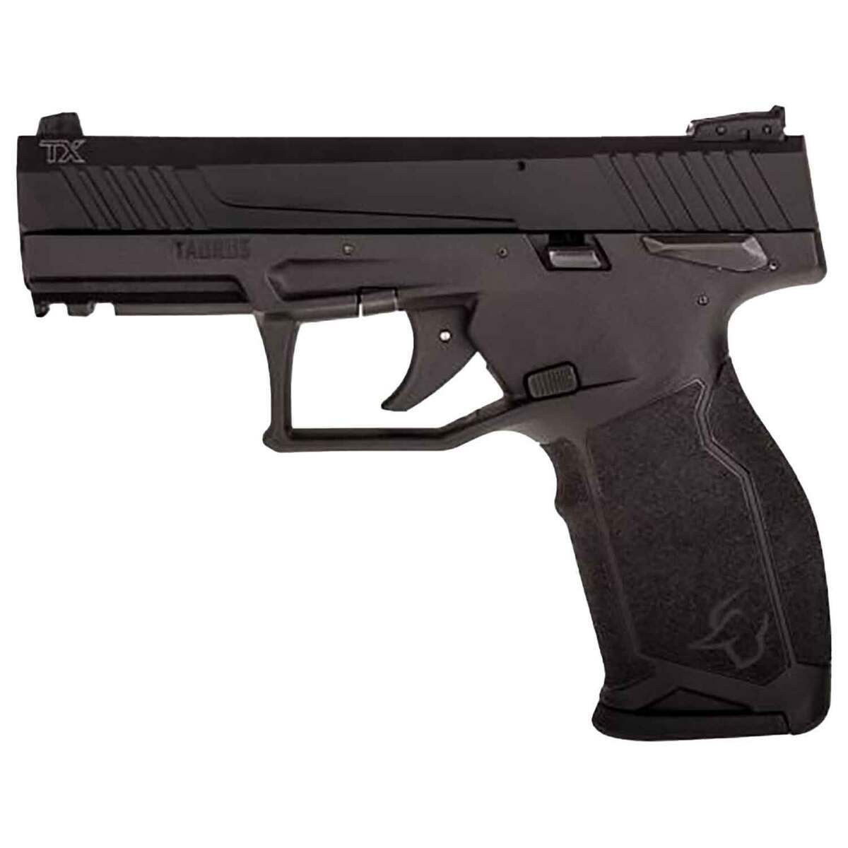 Taurus TX 22 Long Rifle 4.1in Black Anodized Pistol - 15+1 Rounds - Black Taurus TX 22 Long Rifle 4.1in Black Anodized Pistol - 15+1 Rounds - Black