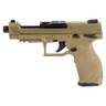 Taurus TX22 Competition 22 Long Rifle 5.25in Flat Dark Earth Pistol - 16+1 Rounds - Tan
