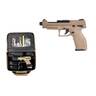 Taurus TX22 Competition 22 Long Rifle 5.25in Flat Dark Earth Pistol - 16+1 Rounds - Tan