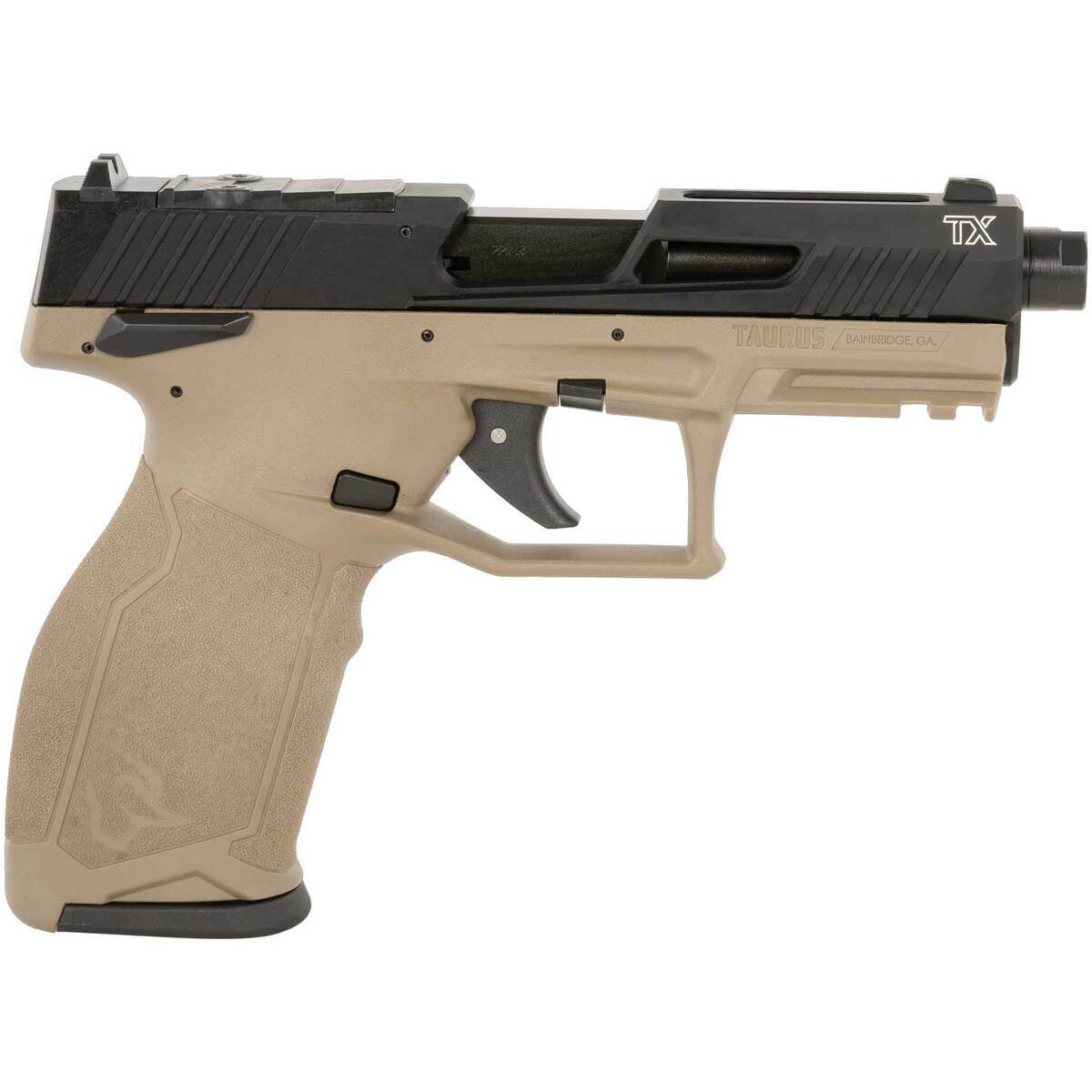 Taurus TX22 Gen 2 TORO 22 Long Rifle 4.1in Black/FDE Pistol - 22+1 ...